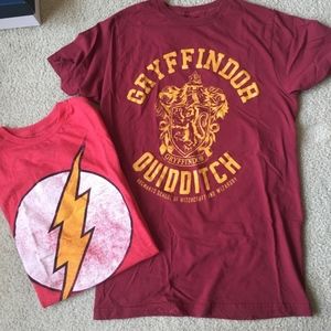 Men’s S Graphic Tee Harry Potter Flash